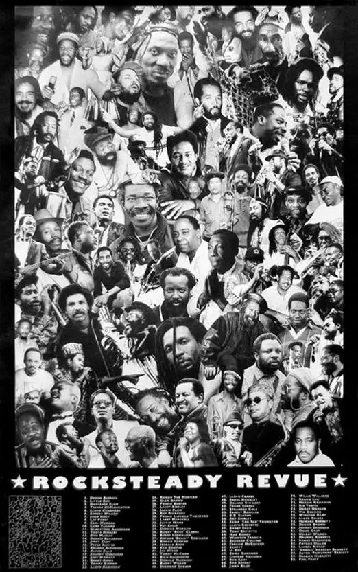 Rocksteady Revue, Poster for the 1993 Rocksteady Reunion, Jamaica