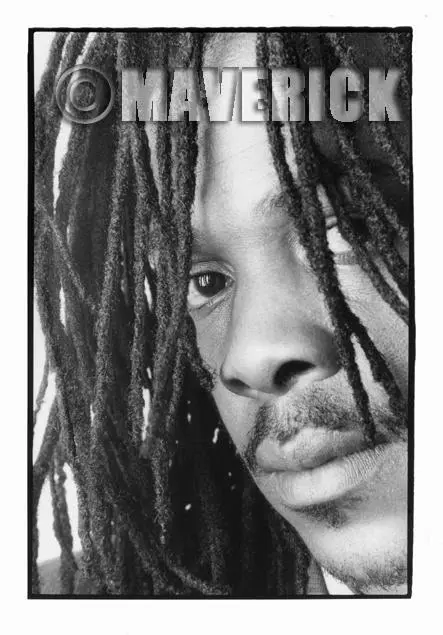The former Yabby You protegé in my London 'studio' (or, in other words, the spare bedroom in my flat used for such purposes and which saw many a supe passing through.